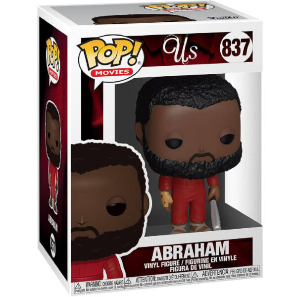POP! US - ABRAHAM COM UM BASTÃO #837 - Imagem 3
