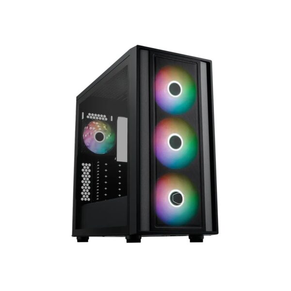 GABINETE COOLER MASTER MASTERBOX 600 BLACK - MB600-KGNN-S00 - Imagem 2
