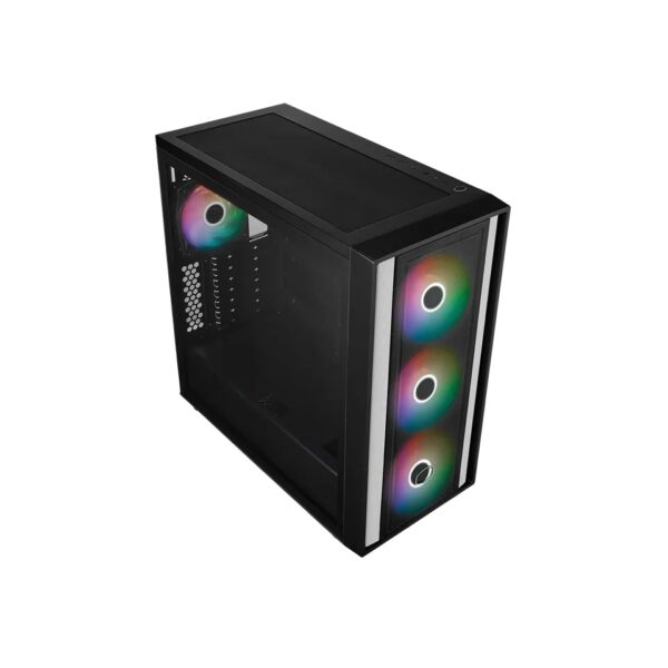 GABINETE COOLER MASTER MASTERBOX 600 BLACK - MB600-KGNN-S00 - Imagem 3