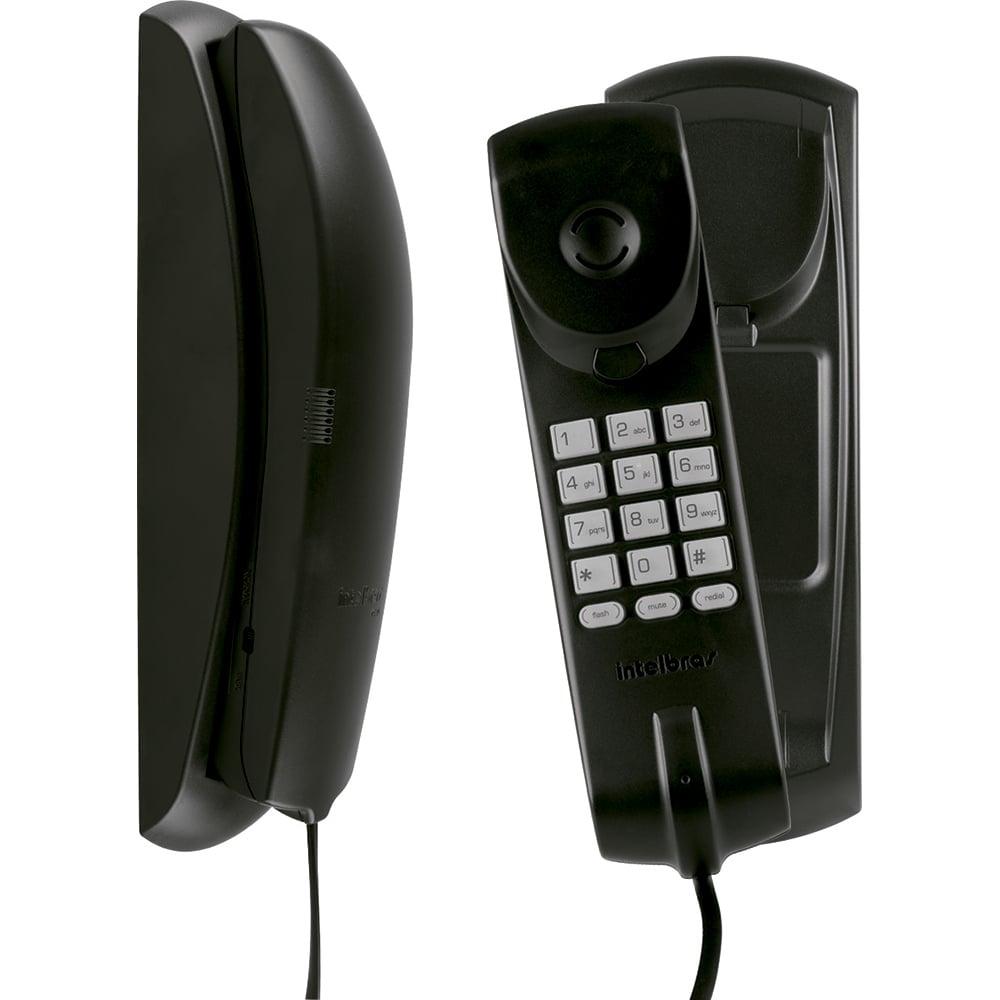 TELEFONE GÔNDOLA COLOR TC 20 PRETO FUNÇÕES FLASH, TOM E REDISCAR - TECLADO LUMINOSO 4090401 - Imagem 5