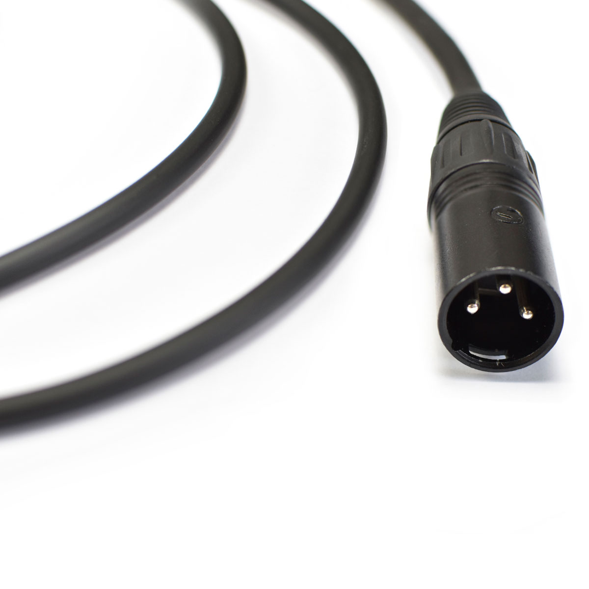 CABO PARA MICROF. NINJA LW 0,20 MM XLR M/ XLR F NINJA 15FT 4,57M PRETO - Imagem 3