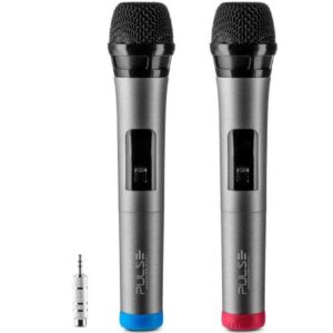MICROFONES PULSE PRO 2 SEM FIO + RECEIVER - SP801