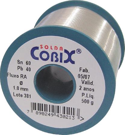 SOLDA COBIX 60X40 1.0MM 500G