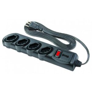 FILTRO DE LINHA SMS BIVOLT 4 TOMADAS CABO 3MTS  |  62329