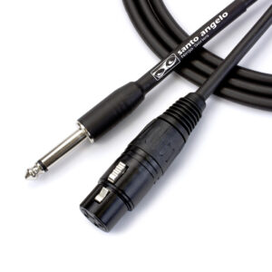 CABO DE MICROF. NINJA HG 0,20 MM P10/XLR F. 25FT 7,62M PRETO