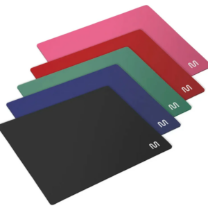 MOUSE PAD CAIXA COM 40UN AC066 - PRETO, AZUL, VERDE, ROSA E VERMELHO