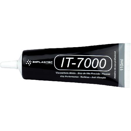 COLA PARA TELA CELULAR IT7000 PRETA 110ML