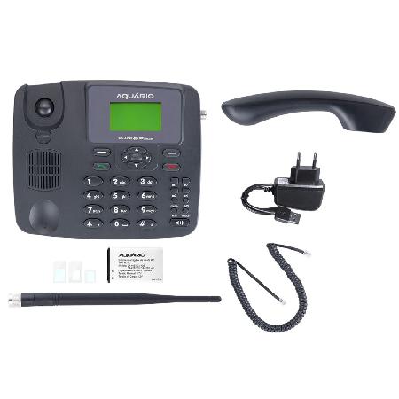 TELEFONE CELULAR FIXO DE MESA WI-FI DUAL SIM 700, 850, 900, 1800, 1900, 2100, 2600MHZ CA-42SX 4G - Imagem 4