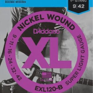 ENCORDOAMENTO GUITARRA EXL120-B .009.042