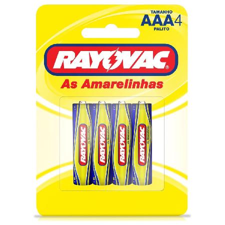 PILHA COMUM AAA COM 4 10307