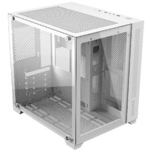 GABINETE GAMER PCYES FORCEFIELD WHITE GHOST - GFFWGP
