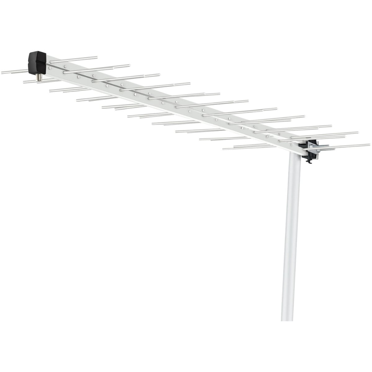 ANTENA DIGITAL EXTERNA LOG PARA TV HDTV/UHF/4K 16DBI 40 ELEMENTOS LU-40