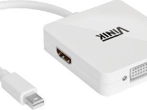 ADAPTADOR MINI DISPLAYPORT X DVI/HDMI/DISPLAYPORT 3 EM 1 - MDP-3IN