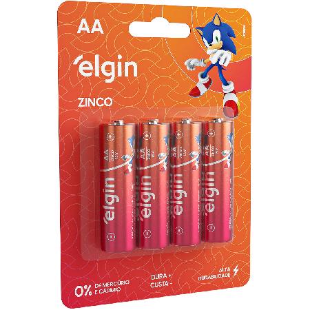 PILHA AA DE ZINCO BLISTER COM 4UNIDADES 82184 - Imagem 2