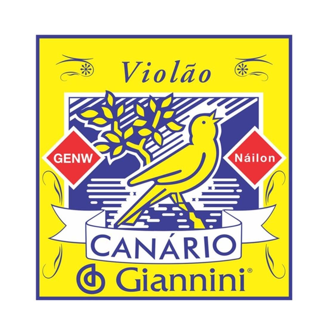 ENCORDOAMENTO PARA VIOLÃO NYLON GENW - SÉRIE CANÁRIO - TENSÃO MÉDIA - Imagem 3