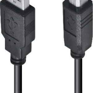 CABO USB PARA IMPRESSORA A MACHO X B MACHO 2.0 - 1.8M (10 UNIDADES) - UAMBM-18