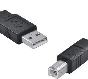 CABO USB PARA IMPRESSORA A MACHO X B MACHO 2.0 - 3M (10 UNIDADES) - UAMBM-3