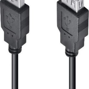 CABO EXTENSOR USB A MACHO 2.0 X USB A FEMEA 2.0 3M (10 UNIDADES) - UAMAF-3