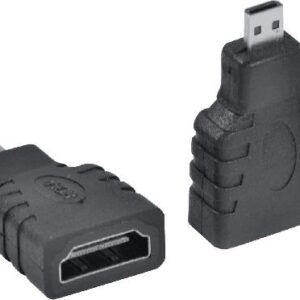 ADAPTADOR MICRO HDMI MACHO X HDMI FÊMEA - AH-MCH (5 UNIDADES)