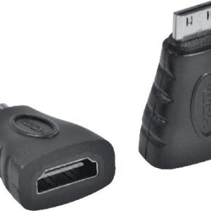 ADAPTADOR MINI HDMI MACHO X HDMI FÊMEA AHF-MH (5 UNIDADES)