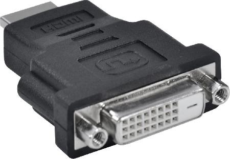 ADAPTADOR HDMI MACHO X DVI FEMEA - ADVIF-H - (5 UNIDADES) - Imagem 2