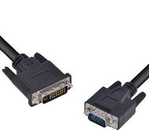 CABO DVI-I 24+5 PINOS X VGA 15 PINOS 2 METROS DIVGA-2