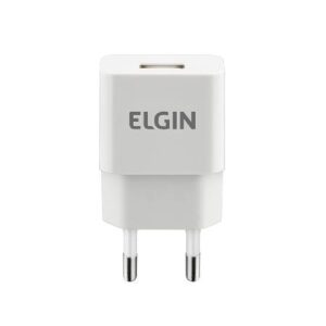 CARREGADOR DE TOMADA COM 1 SAÍDA USB 5V 1A, BIVOLT
