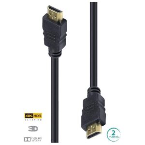 CABO HDMI 2.0 4K ULTRA HD 3D - 2 METROS -  H20-2