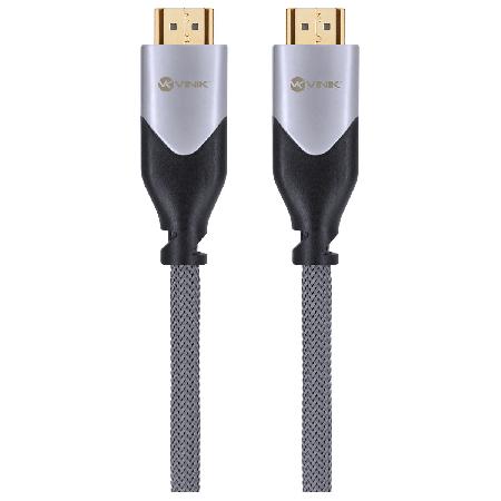 CABO HDMI 2.0 4K BLINDADO EM NYLON - 5 METROS - H20B-5 - Imagem 3