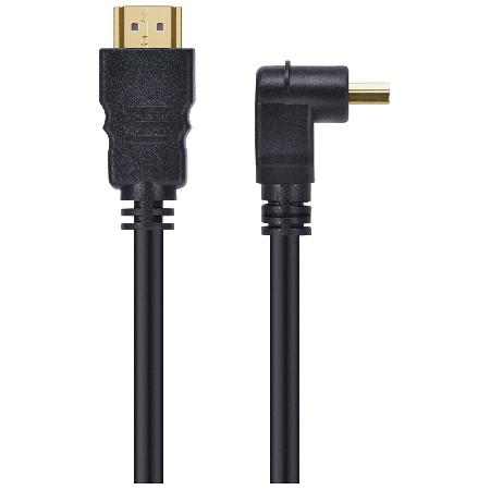 CABO HDMI 2.0 MACHO 4K 1 CONECTOR 90º - 3 METROS - H2090-3 - Imagem 2