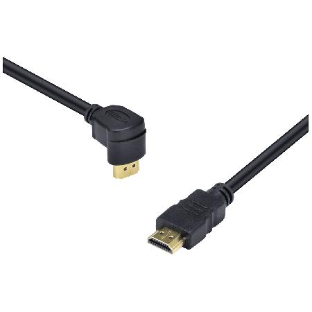 CABO HDMI 2.0 MACHO 4K 1 CONECTOR 90º - 3 METROS - H2090-3 - Imagem 3