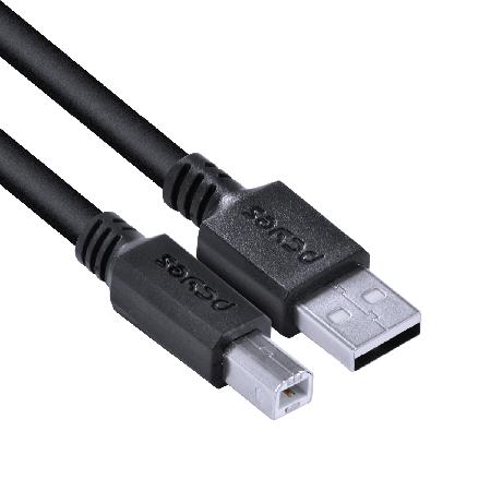 CABO P/ IMPRESSORA USB A 2.0 P/ USB B 2.0 - 3 METROS - PUABM2-3 - Imagem 5