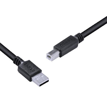 CABO P/ IMPRESSORA USB A 2.0 P/ USB B 2.0 - 3 METROS - PUABM2-3 - Imagem 6