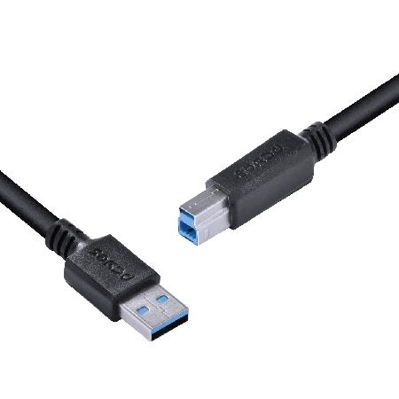 CABO P/ IMPRESSORA USB A 3.0 M P/ USB B 3.0 M - 2 MTS - PUABM3-2 - Imagem 4