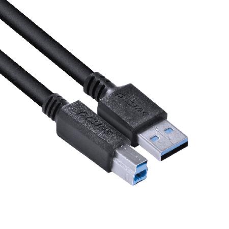 CABO P/ IMPRESSORA USB A 3.0 M P/ USB B 3.0 M - 2 MTS - PUABM3-2 - Imagem 5