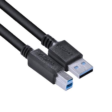 CABO P/ IMPRESSORA USB A 3.0 M P/ USB B 3.0 M - 3 MTS - PUABM3-3 - Imagem 4
