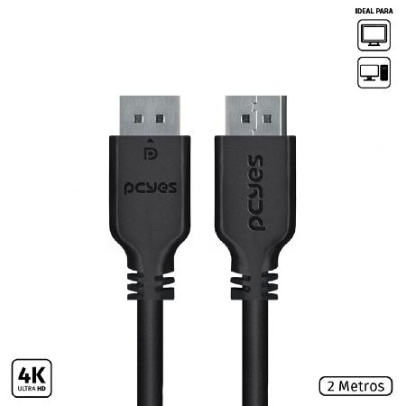 CABO DISPLAYPORT 1.2 PCYES - 2 METROS - PDPM-2 - Imagem 2