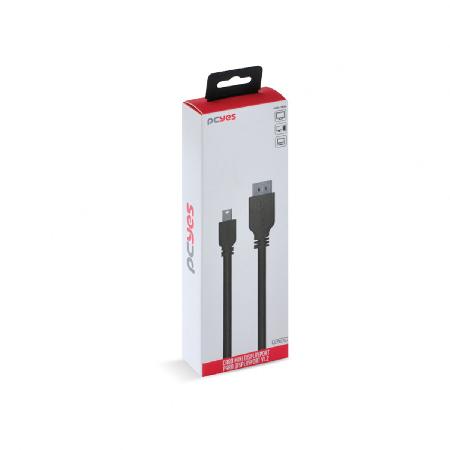 CABO MINI DISPLAYPORT MACHO PARA DISPLAYPORT MACHO V.1.2 28AWG PURO COBRE 2 METROS - PMDDPM-2 - Imagem 6