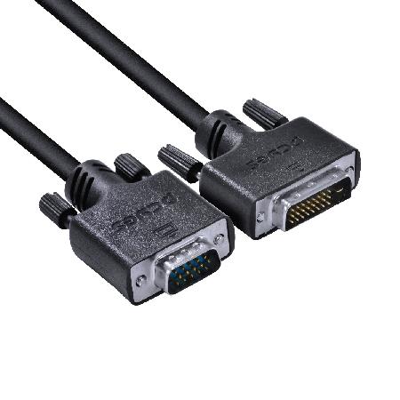 CABO DVI-I 24+5 PARA VGA 15 PINOS 2 METROS PCYES - PDVM15-2 - Imagem 5