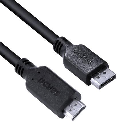 CABO DISPLAYPORT 1.4 PARA HDMI 2.0 PCYES - 2 METROS - PDPHM-2 - Imagem 3