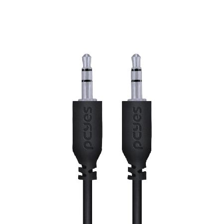 CABO AUXILIAR DE AUDIO P2 3.5MM M PARA P2 3.5MM M - 2 MTS - P35M-2 - Imagem 3