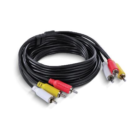 CABO DE VIDEO 3 RCA M PARA 3 RCA M - 2 MTS - P3R-2 - Imagem 5