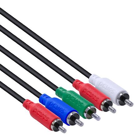 CABO DE VIDEO 5 RCA M PARA 5 RCA M - 2 MTS - P5R-2 - Imagem 3
