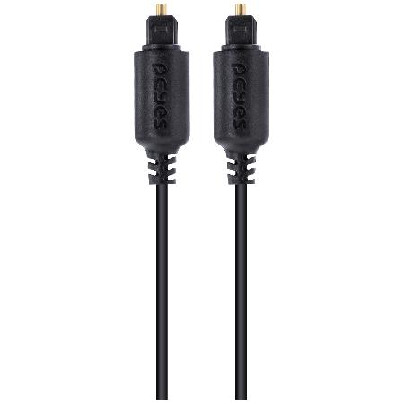 CABO DE AUDIO OPTICO DIGITAL TOSLINK MACHO 1M - POD-1 - Imagem 3