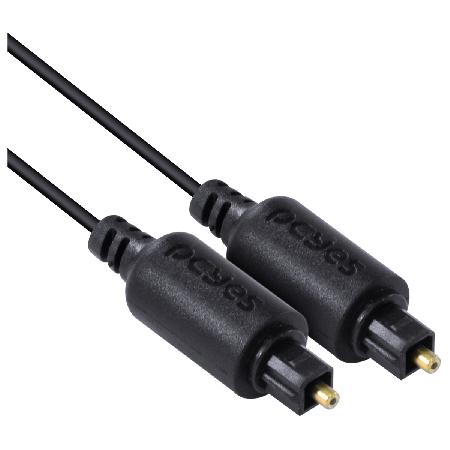 CABO DE AUDIO OPTICO DIGITAL TOSLINK MACHO 1M - POD-1 - Imagem 4