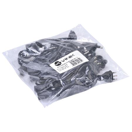 CABO DE FORÇA TRIPOLAR PARA FONTE 3X0,75 MM 250V - 1,2MTS (10 UN) - Imagem 5