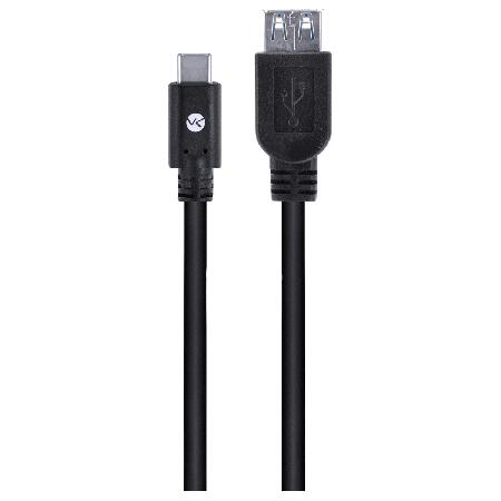 CABO USB TIPO C PARA EXTENSOR USB A FÊMEA V3.2 GEN1 5GBPS 2 METROS - C32UAF-2 - Imagem 4