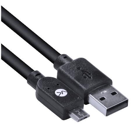 CABO USB X MICRO USB B 2.0 5 PINOS 1 M PRETO - MUSB-1 - Imagem 3
