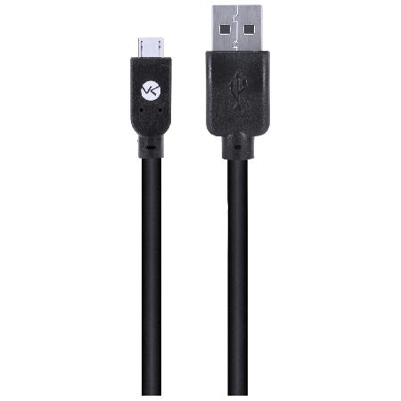 CABO USB X MICRO USB B 2.0 5 PINOS 1 M PRETO - MUSB-1 - Imagem 4