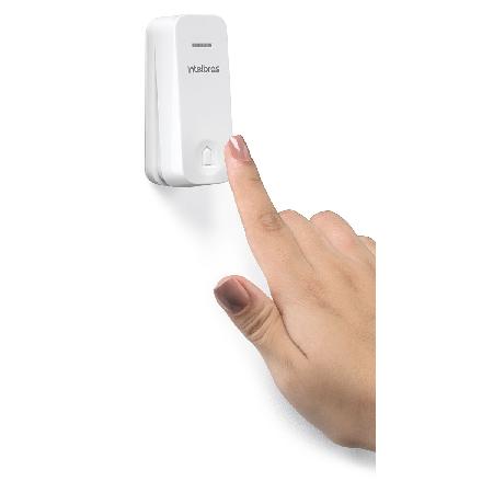 CAMPAINHA ELETRÔNICA SEM FIO SEM BATERIA ALCANCE ATÉ 100 METROS CIK200 BIVOLT 4529200 - Imagem 6